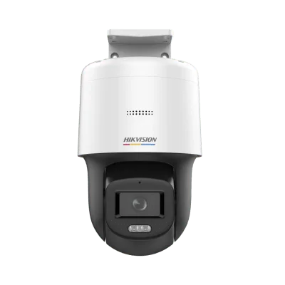 Domo PT IP 4 Megapixel / Lente 4 mm / Luz Blanca 30 mts / dWDR / PoE / IP66 / Micrófono y Bocina Interconstruido / Micro SD / Incluye Montaje de Pared y Techo