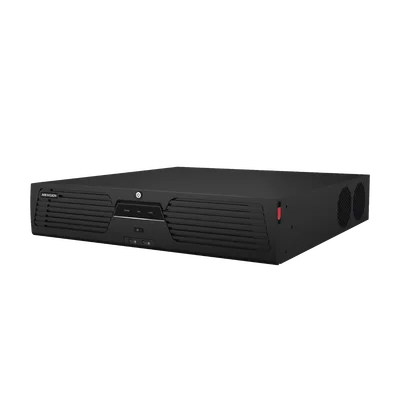 [Doble Poder de Decodificación] NVR 32 Megapixel (8K) / 64 Canales IP / AcuSense / ANPR / Conteo de Personas / Heat Map / 8 Bahías de Disco Duro / Soporta RAID con Hot Swap / 2 HDMI en 8K / Soporta POS / Alarmas I/O / Smart Search