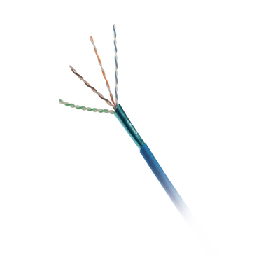 Bobina de Cable UTP de 4 Pares, Vari-MaTriX, Cat6A, 23 AWG, CMP (Plenum), Color Azul, 305 Metros (1000 Pies)