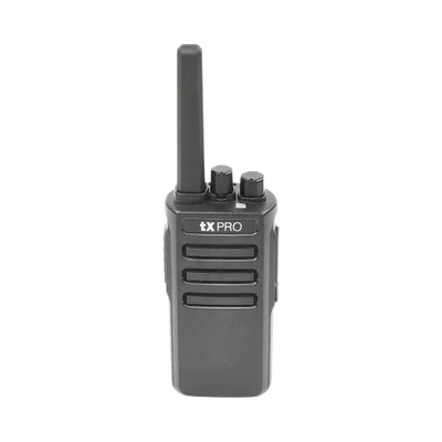Radio Portátil Analógico UHF 400-470 MHz / 5W / 16 Canales / Scrambler / Batería 2500 mAh / VOX